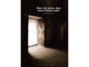Poster Ewigkeitssonntag A3: Offene Klostertür