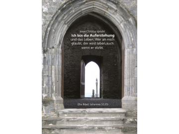 Poster A3: Steinportal alter Kapelle