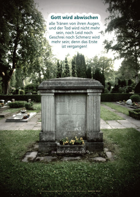 Poster A3: Alter Friedhof