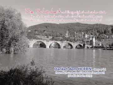 Christliches Poster A2: Heidelberg