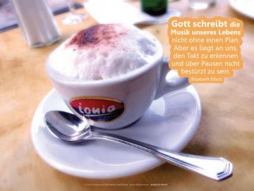 Poster A1: Cappuccino-Tasse