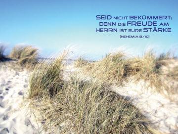 Christliches Poster A2: Sommerdüne