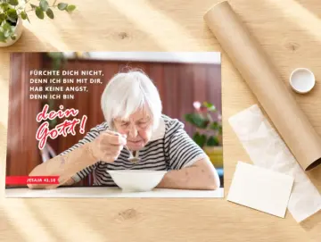 Jahreslosung 2027 Poster DIN A4 – Gottes Nähe im stillen Alltag