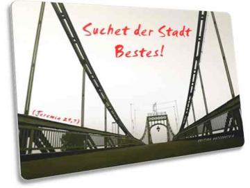Christliche Karte: Kaiser-Wilhelm-Brücke