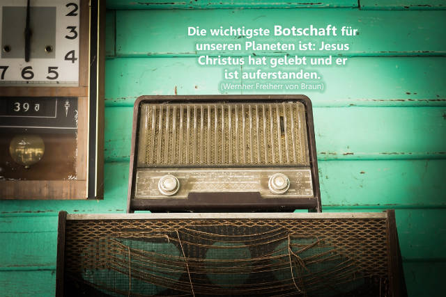 Poster A3 - Altes Radio