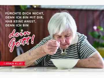 Banner Jahreslosung 2027 – Du bist nicht allein