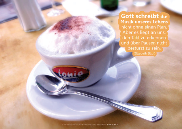 Poster A2: Cappuccino-Tasse
