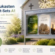 Chrstliche Poster A1 -Set 32 Schaukasten-Plakate