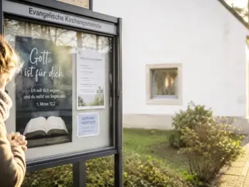 Gebet als Grundlage für eine segensreiche Schaukastengestaltung
