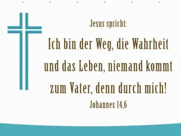 Kirchenbedarf Bibelvers-Wand-Banner XXL-Hebräer 13,8