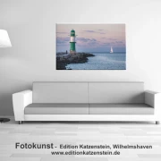 Leinwanddruck: Leuchtturm Hiddensee