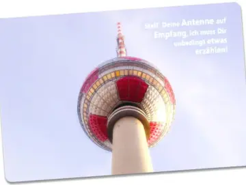 Postarte - Berliner Fernsehturm