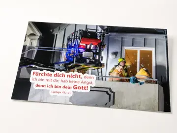 Poster Jahreslosung 2027 DIN A2 – Hilfe ist schon unterwegs