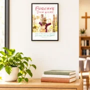 Jahreslosung 2027 A4-Poster „Fürchte dich nicht“ an der Wand - Edition Katzenstein