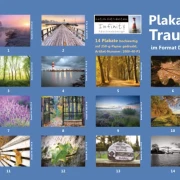 Das Deckblatt eines Posterset als Bestatterbedarf