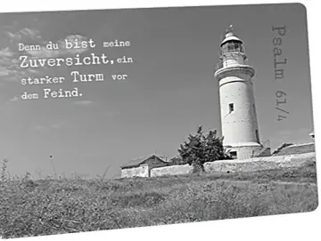 Postkarte: Britischer Leuchtturm Paphos