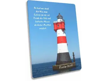 Postkarte: Leuchtturm Roter Sand I