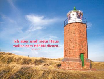 Postkarte: Leuchtturm-Sylt/Quermarkenfeuer-Rotes-Kliff