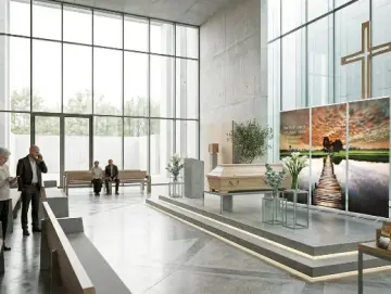Trauerhalle modernisieren ohne Umbau – Vorher-Nachher Beispiele