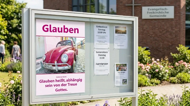 Hochwertiges christliches DIN-A2-Hochformat-Poster  Leuchtturm Castlepoint und die Worte Jesu schenken Hoffnung, Trost und Zuversicht – ideal für Zuhause und Gemeindeschaukästen.